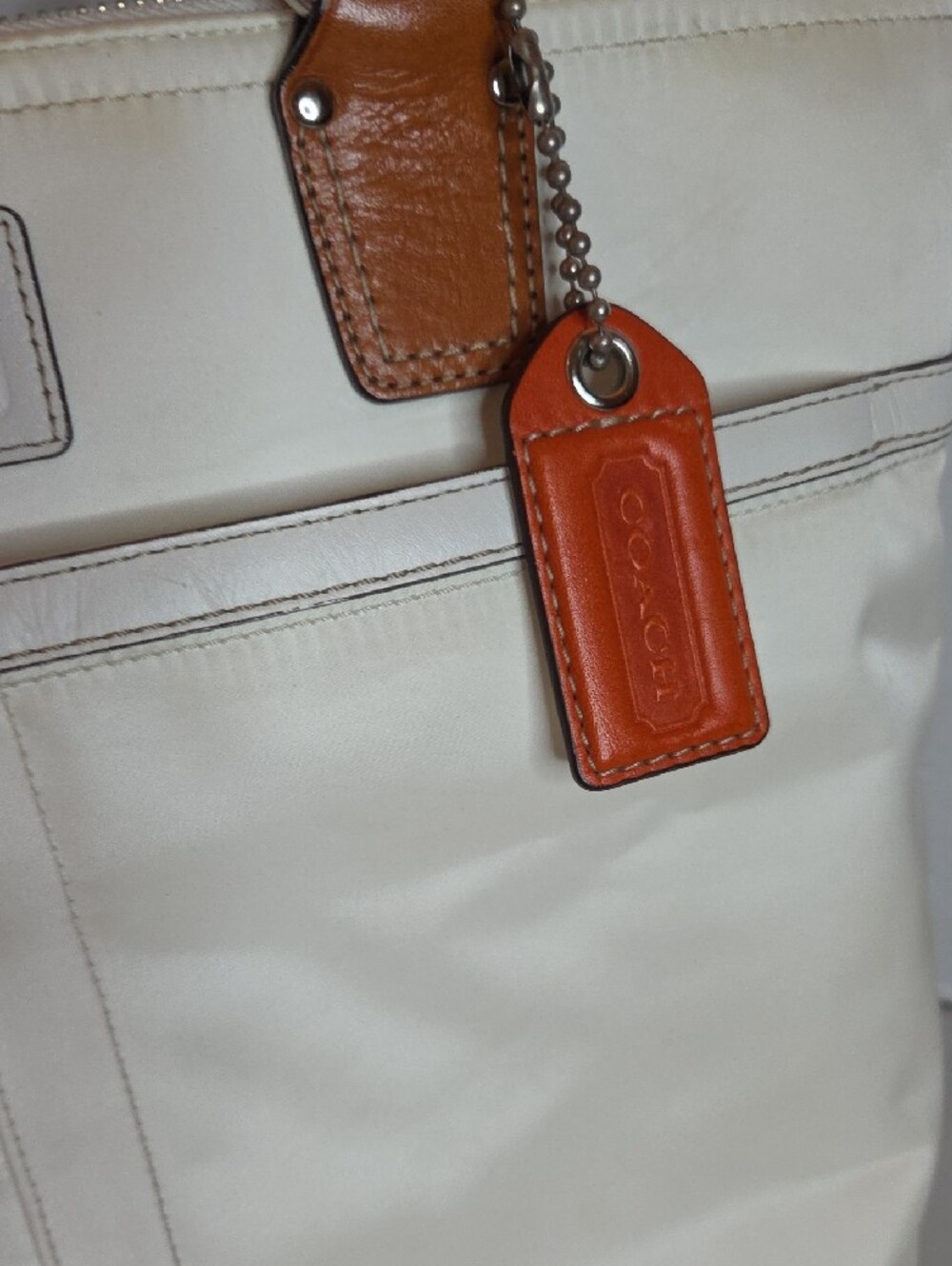 Coach Hamptons Satchel Tote Bag - Style 11745 - Picture 4 of 13